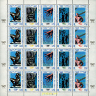 10729 MNH VATICANO 1996 CENTENARIO DE LOS JUEGOS OLIMPICOS - Usati