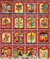 57858 MNH SAN MARINO 1996 NAVIDAD - Oblitérés