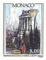 34848 MNH MONACO 1995 BIMILENARIO DE LA EDIFICACION DEL MONUMENTO A AUGUSTO EN LA TURBIA - Otros & Sin Clasificación