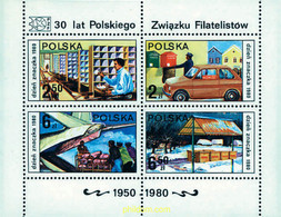 44087 MNH POLONIA 1980 DIA DEL SELLO - Non Classés