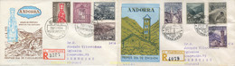 257539 USED ANDORRA. Admón Española 1963 PAISAJE - Gebruikt