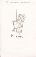 Menu  1971 - Menus