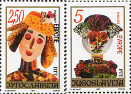 287595 MNH YUGOSLAVIA 1997 JOYAS DE EUROPA - Gebruikt