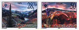 99219 MNH YUGOSLAVIA 2002 PROTECCION EUROPEA DE LA NATURALEZA - Usati