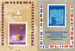 61558 MNH POLONIA 1955 EXPOSICION FILATELICA INTERNACIONAL EN VARSOVIA - Non Classés