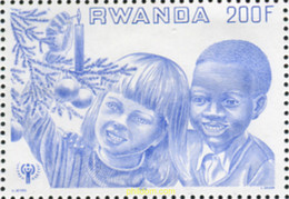 355526 MNH RUANDA 1979 NAVIDAD - 1970-1979