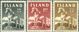 216609 HINGED ISLANDIA 1958 FAUNA - Collections, Lots & Séries