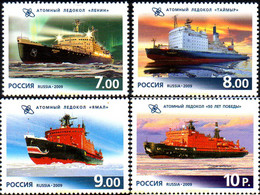 238638 MNH RUSIA 2009 BARCOS NUCLEARES - Gebraucht
