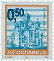 107185 MNH YUGOSLAVIA 2002 IGLESIA - Used Stamps