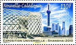 255041 MNH NUEVA CALEDONIA 2010 EXPOSICION UNIVERSAL 2010 EN SHANGHAI - Gebraucht