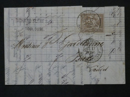 BM14  FRANCE  BELLE   LETTRE  1880  TOULOUSE A DAX  ++SAGE 30C N°69 N \B + +AFFRANCH. INTERESSANT ++ - 1876-1878 Sage (Type I)