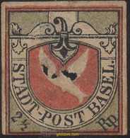 642074 USED SUIZA 1845 BASEL - ...-1845 Préphilatélie