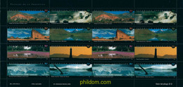 101554 MNH ARGENTINA 2002 PAISAJES - Gebruikt