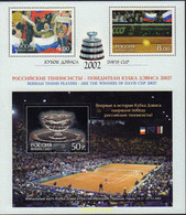 368576 MNH RUSIA 2003 RUSIA CAMPEONA DE LA COPA DAVIS 2002 - Usados