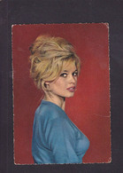 CPSM Bardot Brigitte Pin Up Format Environ 10 X 15 Voir Dos - Artiesten