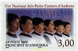 46126 MNH ANDORRA. Admón Francesa 1996 50 ANIVERSARIO DEL CORO NACIONAL DELS PETITS CANTORS D' ANDORRA - Collections