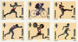 137886 MNH POLONIA 1976 21 JUEGOS OLIMPICOS VERANO MONTREAL 1976 - Ohne Zuordnung