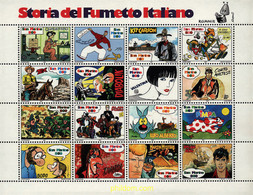 359979 MNH SAN MARINO 1997 HISTORIA DEL COMIC ITALIANO - Used Stamps