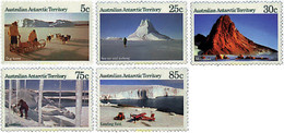 37310 MNH ANTARTIDA AUSTRALIANA 1984 VISTAS DEL TERRITORIO - Used Stamps