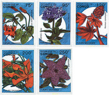 86540 MNH CONGO 1993 FLORES SILVESTRES - FDC