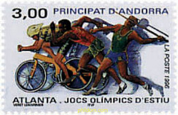 65229 MNH ANDORRA. Admón Francesa 1996 26 JUEGOS OLIMPICOS VERANO ATLANTA 1996 - Verzamelingen