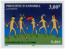 49849 MNH ANDORRA. Admón Francesa 2000 CELEBRACION DEL AÑO 2000 - Verzamelingen