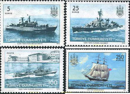 172783 MNH TURQUIA 1973 BICENTENARIO DE LA ESCUELA DE LA MARINA DE GUERRA - Colecciones & Series