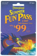 Disneyland California Ticket # 96 - Passeports Disney