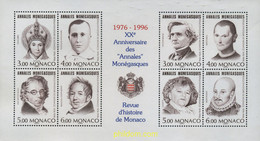80445 MNH MONACO 1996 20 ANIVERSARIO DE LOS ANALES MONEGASCOS - Otros & Sin Clasificación