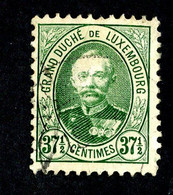 44 Lux 1893 YT 64 O Cat 3.€ (Offers Welcome!) - 1891 Adolphe Front Side