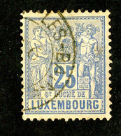 46 Lux 1882 YT 54 O Cat 2.€ (Offers Welcome!) - 1882 Allegory