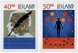 66721 MNH ISLANDIA 2000 NUEVO MILENIO - Lots & Serien