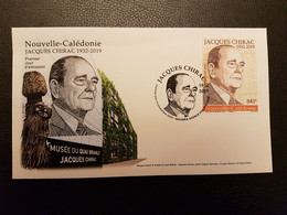 Caledonia 2020 Caledonie Jasques CHIRAC 1932 2019 French President 1v FDC PJ - Unused Stamps