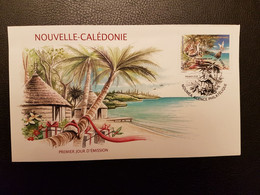 Caledonia 2020 Caledonie Merry Christmas Best Wishes Bird Noel Oiseaux Aves 1v FDC PJ - Ungebraucht