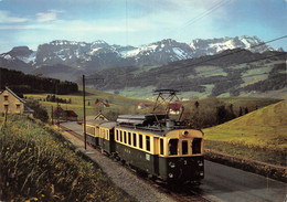 PIE-23-E. 099 : SAINT GALLEN GAIS APPENZEIL ALTSTATTEN BAHN. LIGNE DE CHEMIN DE FER ELECTRIQUE - Gais