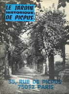 Le Jardin Historique De Picpus. - Collectif - 0 - Ile-de-France