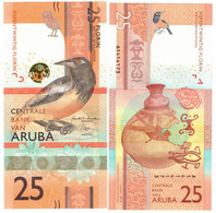 Aruba 25 Florin 2019 UNC - Aruba (1986-...)