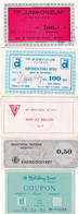 Bosnia And Herzegovina, Five Company Vouchers From Sarajevo - Bosnie-Herzegovine