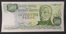 Argentina – Billete Banknote De $500 Ley 18.188 – Serie B – Año 1979 – Sin Circular - Argentine