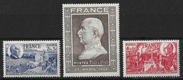 FRANCE....." 1944...".......PETAIN  , SET OF 3.......MH... - 1941-42 Pétain