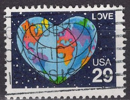 1991 29 Cents Love, Used - Used Stamps