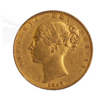 Souverain Victoria 1847 - 1 Sovereign