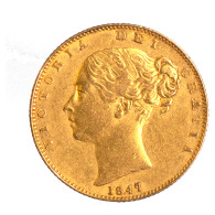 Souverain Victoria 1847 - 1 Sovereign