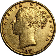 Souverain Victoria 1871 - Sydney - 1 Sovereign