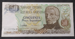 Argentina – Billete Banknote De 50 Pesos Argentinos – Serie A – Año 1985 - Argentine