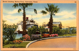 Texas Galveston Bolivar Ferry At Scenic Landing - Galveston