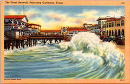 Texas Galveston The Great Seawall - Galveston
