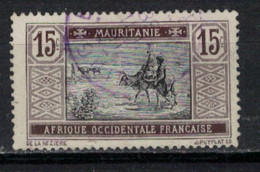 MAURITANIE           N°  YVERT 22 OBLITERE     ( OB    05/ 60 ) - Usati