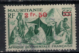 MAURITANIE           N°  YVERT 133 OBLITERE     ( OB    05/ 60 ) - Usados