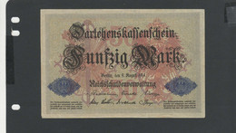 ALLEMAGNE - Billet 50 Mark 1914 SUP-/XF- Pick-049b § C.4296552 - 50 Mark